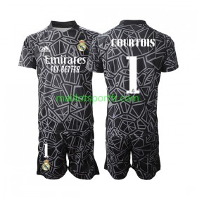 Maillot de Foot Real Madrid Courtois 1 Gardien Enfant Exterieur 2022/23